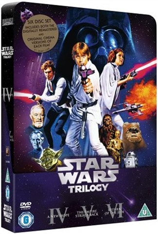 STARWARS TRILOGY /EP-1 カップFG 6体✴︎未開封 2004年『スター・ウォーズ トリロジーDVD-BOX』 STAR WARS